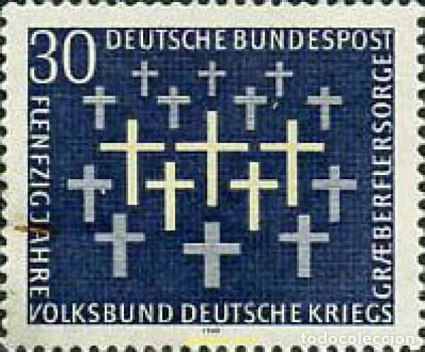 Briefmarken: 150142 MNH ALEMANIA FEDERAL 1969 CONSERVACION DE LOS CEMENTERIOS MILITARES