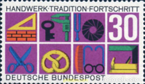 Briefmarken: 150131 MNH ALEMANIA FEDERAL 1968 ARTESANIA