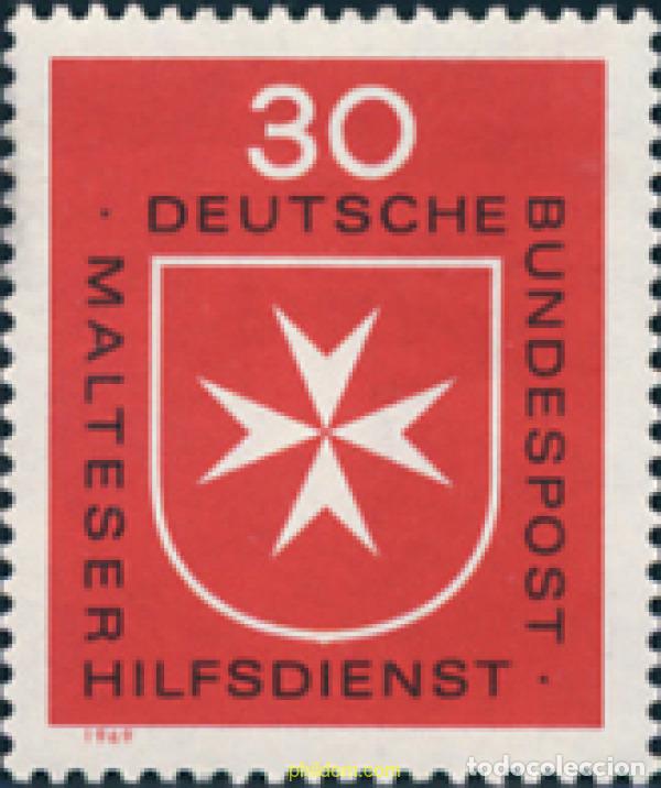 Briefmarken: 150146 MNH ALEMANIA FEDERAL 1969 ORDEN DE MALTA