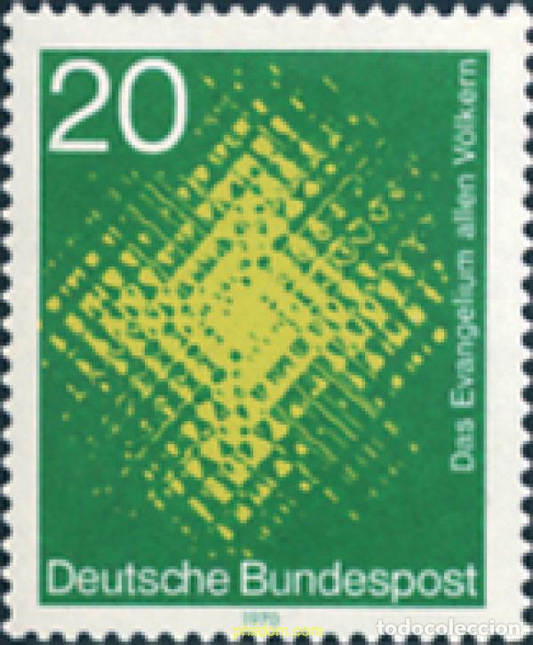 Sellos: 150160 MNH ALEMANIA FEDERAL 1970 MISION MUNDIAL DE LA IGLESIA CATOLICA