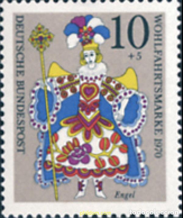 Sellos: 150165 MNH ALEMANIA FEDERAL 1970 NAVIDAD