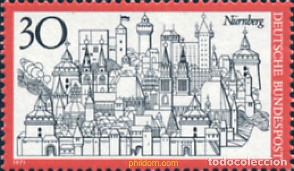 Sellos: 150176 MNH ALEMANIA FEDERAL 1971 TURISMO