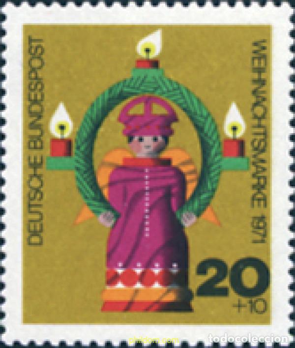 Sellos: 150183 MNH ALEMANIA FEDERAL 1971 NAVIDAD