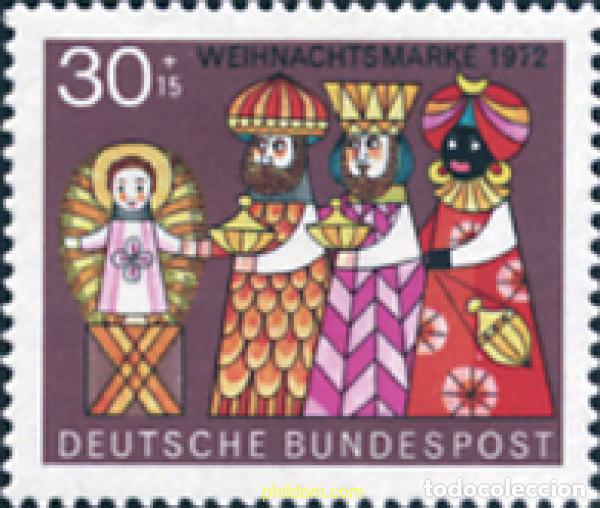Sellos: 150192 MNH ALEMANIA FEDERAL 1972 NAVIDAD