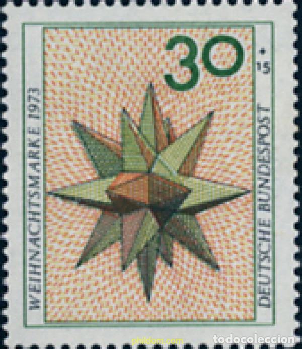 Sellos: 150209 MNH ALEMANIA FEDERAL 1973 NAVIDAD