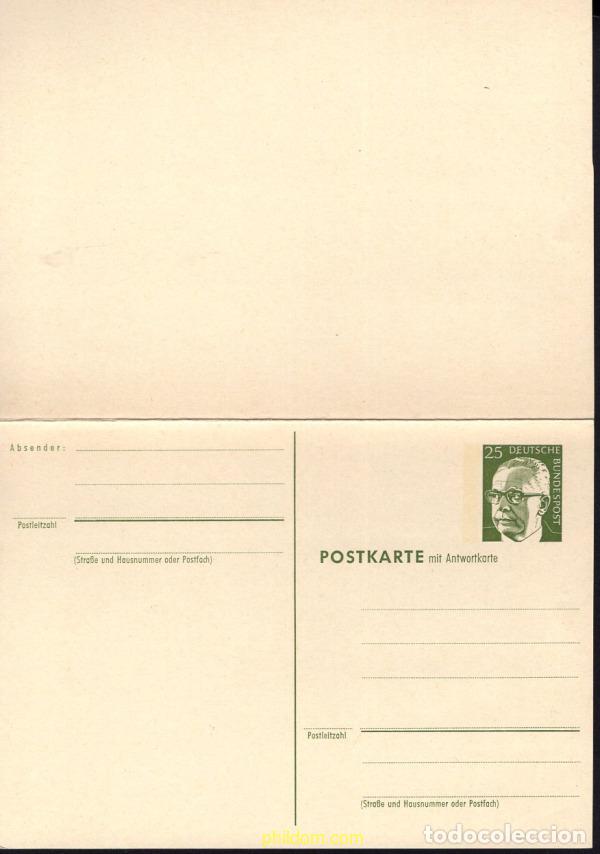 Sellos: 676985 MNH ALEMANIA FEDERAL 1971 PRESIDENTE GUSTAV HEINEMANN