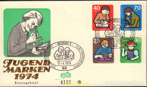 Sellos: 447604 MNH ALEMANIA FEDERAL 1974 PRO JUVENTUD