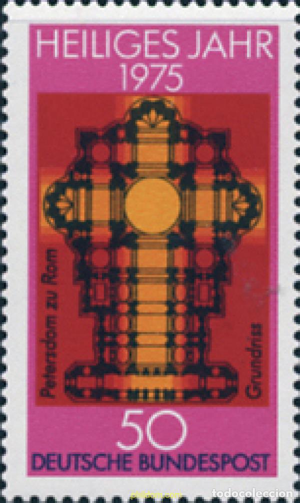 Sellos: 150229 MNH ALEMANIA FEDERAL 1975 A&Ntilde;O SANTO