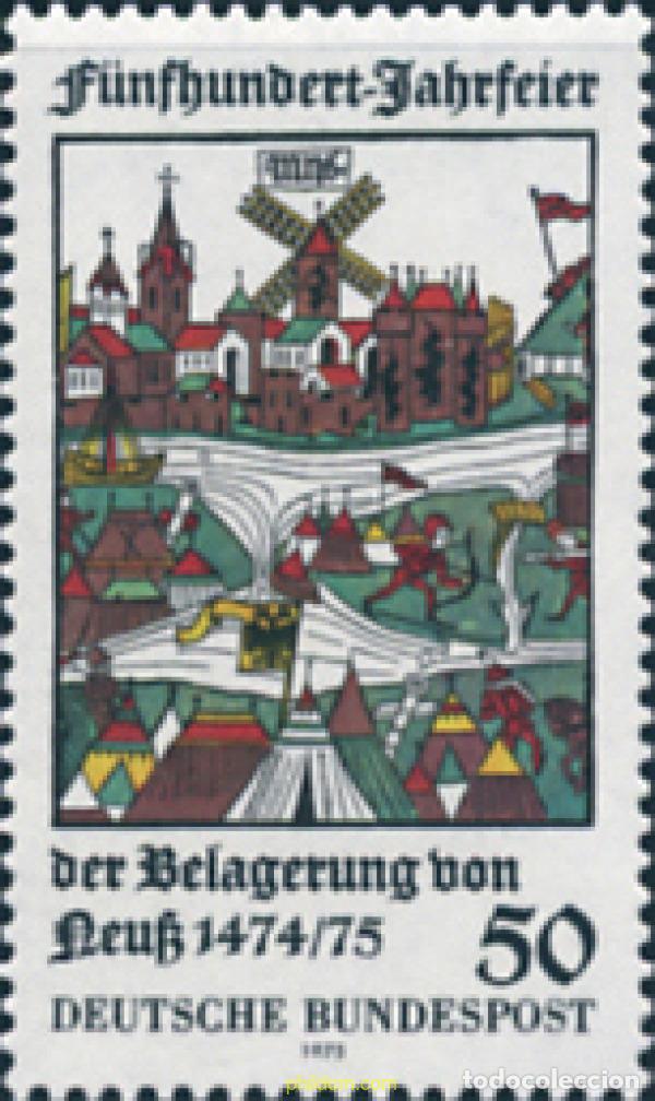 Sellos: 150231 MNH ALEMANIA FEDERAL 1975 5 CENTENARIO DEL ASEDIO DE NEUSS