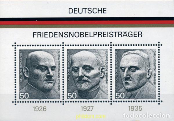 Sellos: 145357 MNH ALEMANIA FEDERAL 1975 PREMIOS NOBEL