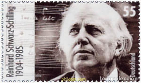 Sellos: 145606 MNH ALEMANIA FEDERAL 2004 CENTENARIO DEL NACIMIENTO DE REINHARD SCHWARZ-SCHILLING