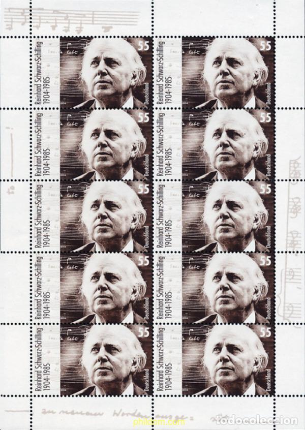 Sellos: 145607 MNH ALEMANIA FEDERAL 2004 CENTENARIO DEL NACIMIENTO DE REINHARD SCHWARZ-SCHILLING