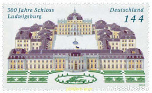 Sellos: 145604 MNH ALEMANIA FEDERAL 2004 300 ANIVERSARIO DEL CASTILLO DE LUDWIGSBURG