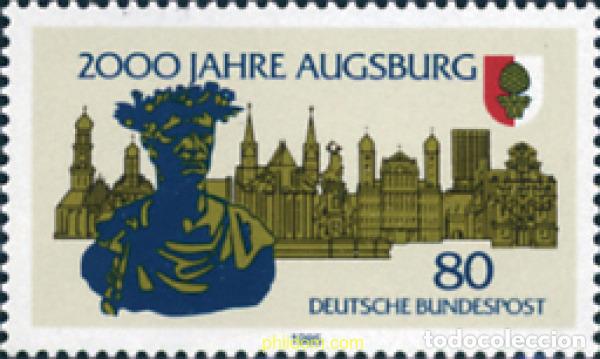 Briefmarken: 150288 MNH ALEMANIA FEDERAL 1985 BIMILENARIO DE LA CIUDAD DE AUGSBURGO
