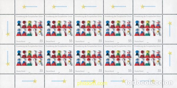 Francobolli: 145609 MNH ALEMANIA FEDERAL 2004 AMPLIACION DE LA UNION EUROPEA