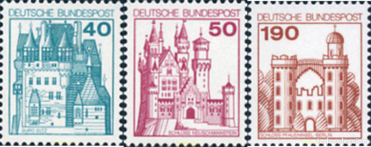 Sellos: 249400 MNH ALEMANIA FEDERAL 1977 CASTILLOS