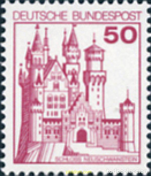 Sellos: 249403 MNH ALEMANIA FEDERAL 1977 CASTILLOS