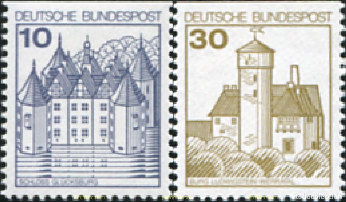 Sellos: 249406 MNH ALEMANIA FEDERAL 1977 CASTILLOS