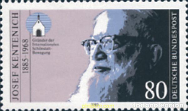 Sellos: 150299 MNH ALEMANIA FEDERAL 1985 CENTENARIO DEL NACIMIENTO DE JOSEF KENTENICH