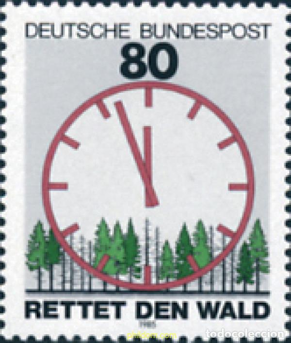 Sellos: 150300 MNH ALEMANIA FEDERAL 1985 PROTECCION DEL BOSQUE
