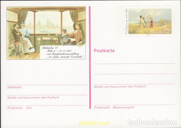 Sellos: 639926 MNH ALEMANIA FEDERAL 1985 CENTENARIO DE LA MUERTE DE CARL SPITZWEG