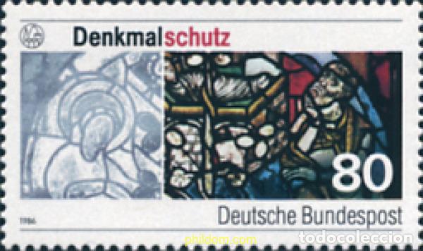 Sellos: 150312 MNH ALEMANIA FEDERAL 1986 PROTECCION DE LOS MONUMENTOS HISTORICOS