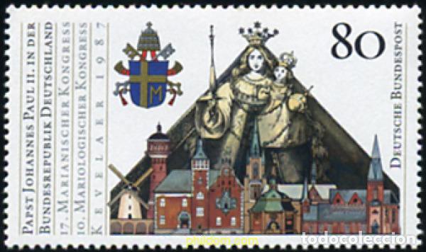 Sellos: 150327 MNH ALEMANIA FEDERAL 1987 VISITA DEL PAPA JUAN PABLO II