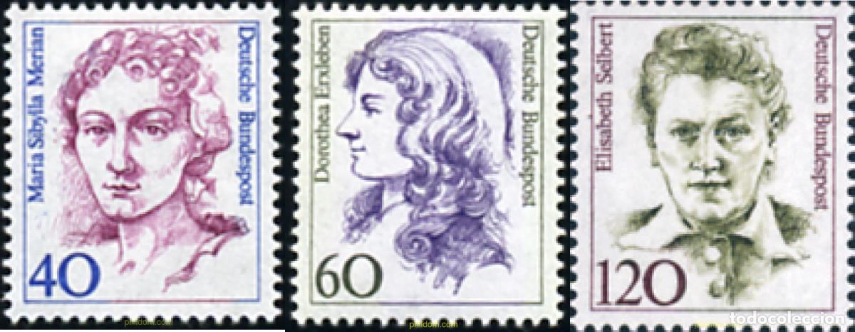 Sellos: 150334 MNH ALEMANIA FEDERAL 1987 MUJERES CELEBRES