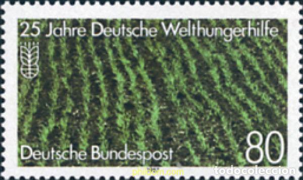 Sellos: 150339 MNH ALEMANIA FEDERAL 1987 25 ANIVERSARIO DE LA AYUDA ALIMENTARIA ALEMANA AL MUNDO