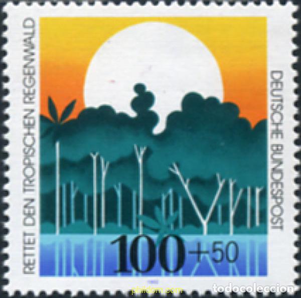 Stamps: 150345 MNH ALEMANIA FEDERAL 1992 PROTECCION DEL MEDIO AMBIENTE