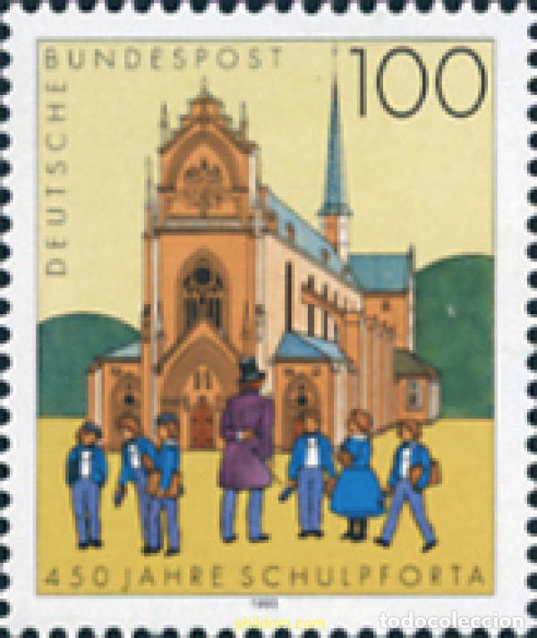 Timbres: 150369 MNH ALEMANIA FEDERAL 1993 450 ANIVERSARIO DE LA ESCUELA SCHULPFORTA