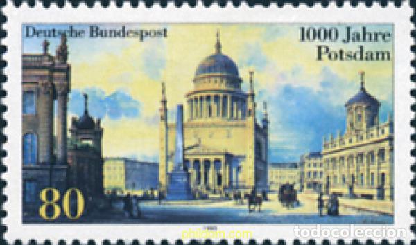 Stamps: 150372 MNH ALEMANIA FEDERAL 1993 MILENARIO DE LA CIUDAD DE POTSDAM
