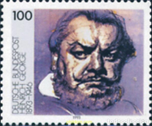 Stamps: 150379 MNH ALEMANIA FEDERAL 1993 CENTENARIO DEL NACIMIENTO DE HEINRICH GEORGE