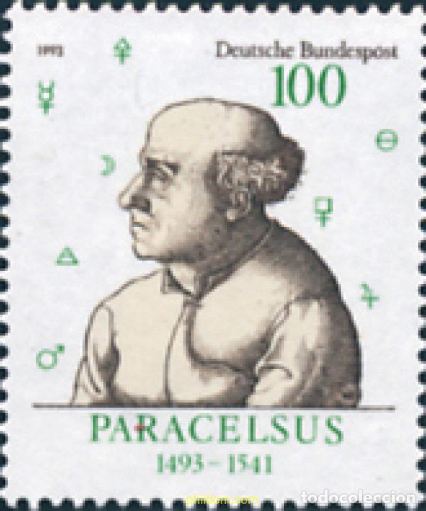 Timbres: 150389 MNH ALEMANIA FEDERAL 1993 500 ANIVERSARIO DEL NACIMIENTO DE PARACELSUS