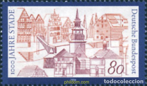Sellos: 150393 MNH ALEMANIA FEDERAL 1994 MILENARIO DE LA CIUDAD DE STADE