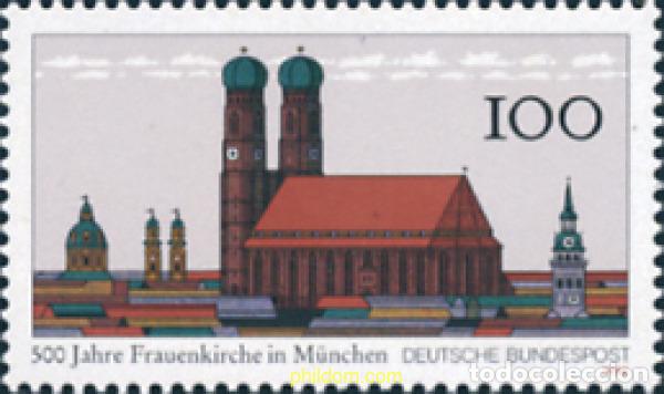 Sellos: 150401 MNH ALEMANIA FEDERAL 1994 500 ANIVERSARIO DE LA CATEDRAL DE MUNICH