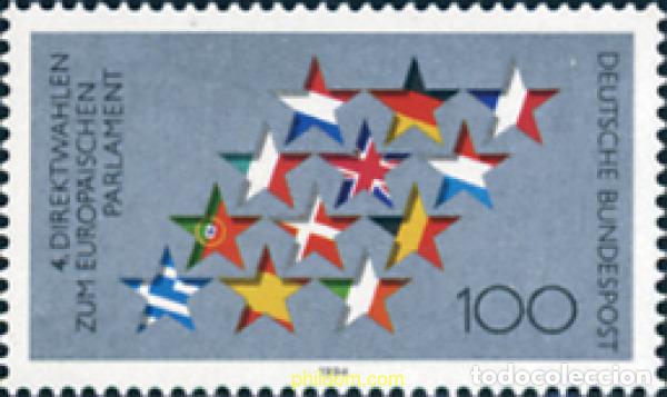Sellos: 150399 MNH ALEMANIA FEDERAL 1994 4 ELECCIONES DEL PARLAMENTO EUROPEO