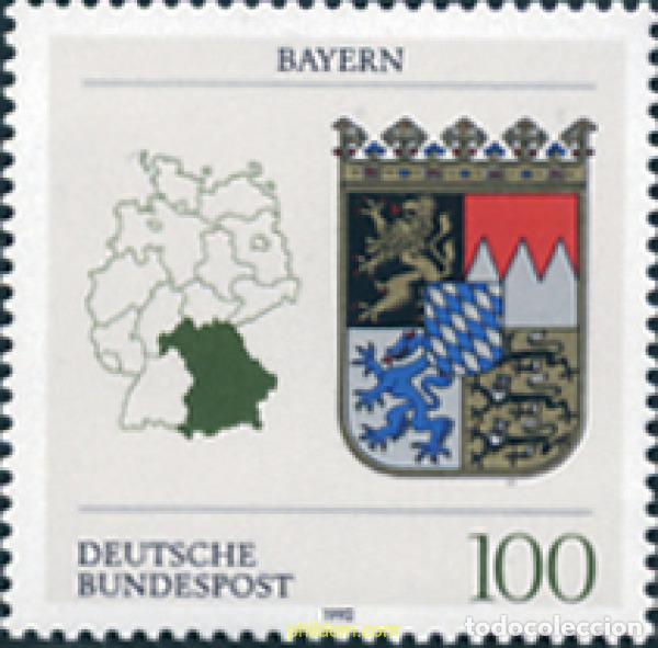 Sellos: 249353 MNH ALEMANIA FEDERAL 1992 ESCUDOS