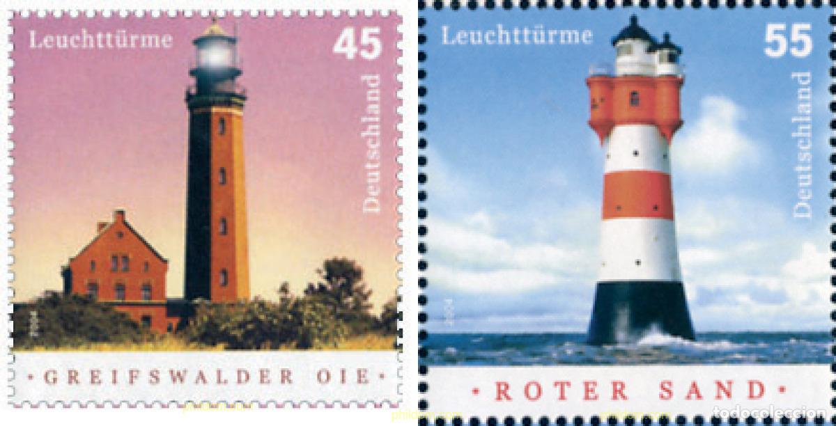Sellos: 146227 MNH ALEMANIA FEDERAL 2004 FAROS