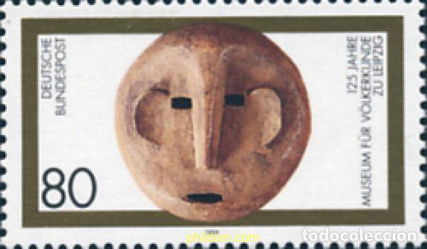 Sellos: 150410 MNH ALEMANIA FEDERAL 1994 125 ANIVERSARIO DEL MUSEO ETNOLOGICO DE LEIPZIG