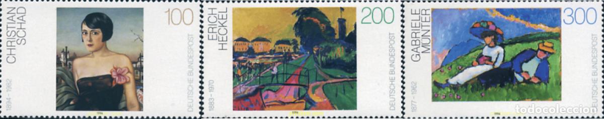 Sellos: 150409 MNH ALEMANIA FEDERAL 1994 PINTURA ALEMANA DEL SIGLO XX