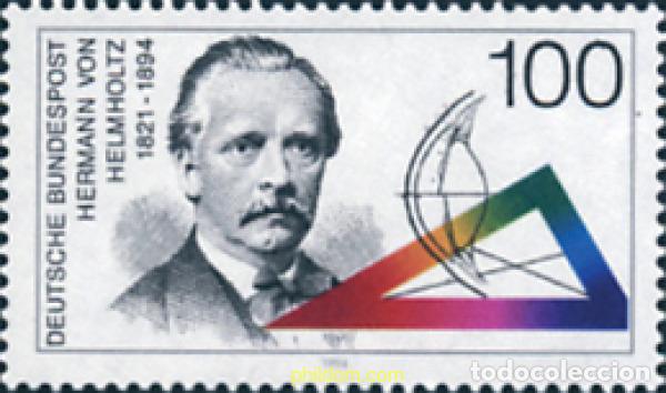 Timbres: 150411 MNH ALEMANIA FEDERAL 1994 CENTENARIO DE LA MUERTE DE HERMANN VON HELMHOLTZ