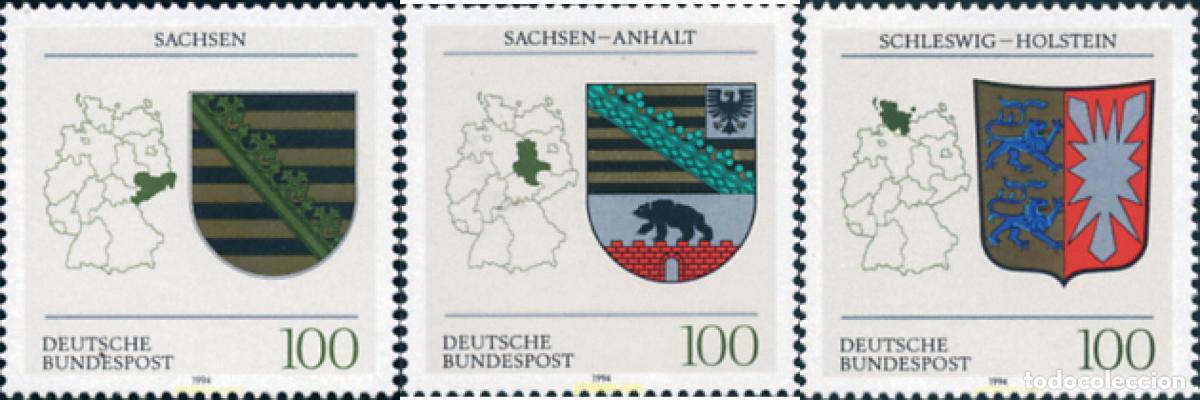 Sellos: 335212 MNH ALEMANIA FEDERAL 1994 ESCUDOS