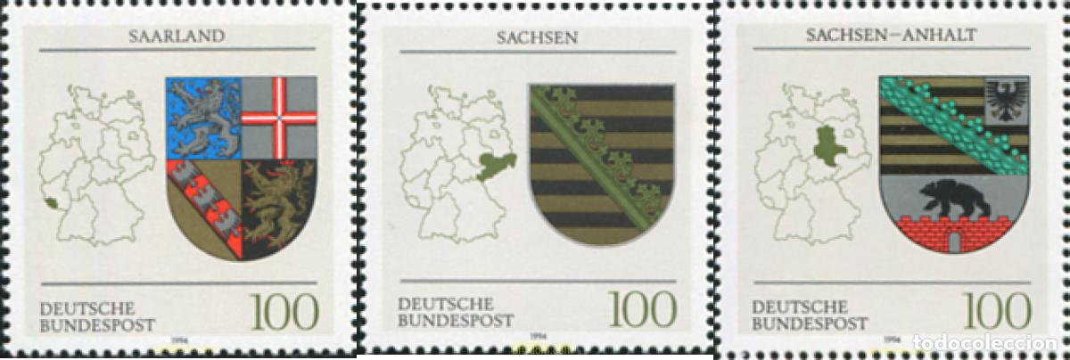 Sellos: 625968 MNH ALEMANIA FEDERAL 1994 ESCUDOS
