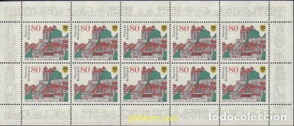 Sellos: 146322 MNH ALEMANIA FEDERAL 1994 MILENARIO DE LA CIUDAD DE QUEDLINBURG