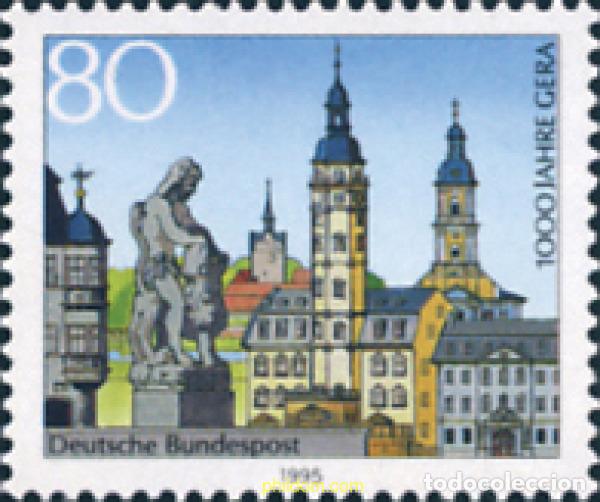 Sellos: 146331 MNH ALEMANIA FEDERAL 1995 MILENARIO DE LA CIUDAD DE GERA