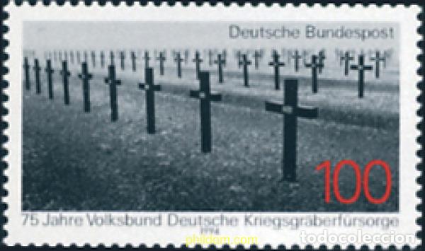 Sellos: 146317 MNH ALEMANIA FEDERAL 1994 CONSERVACION DE LOS CEMENTERIOS MILITARES