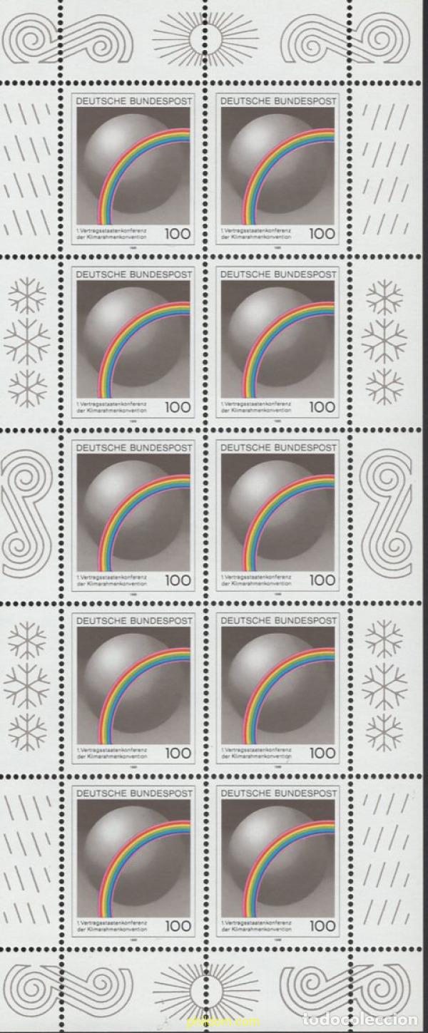 Sellos: 146341 MNH ALEMANIA FEDERAL 1995 1 CONFERENCIA DE LA CONVENCION SOBRE EL CLIMA