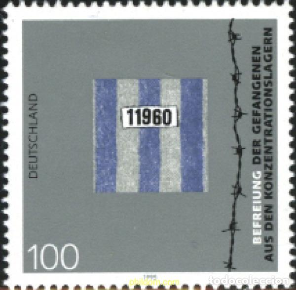Sellos: 146407 MNH ALEMANIA FEDERAL 1995 50 ANIVERSARIO DE LA LIBERACION DE LOS PRISIONEROS DE LOS CAMPOS D