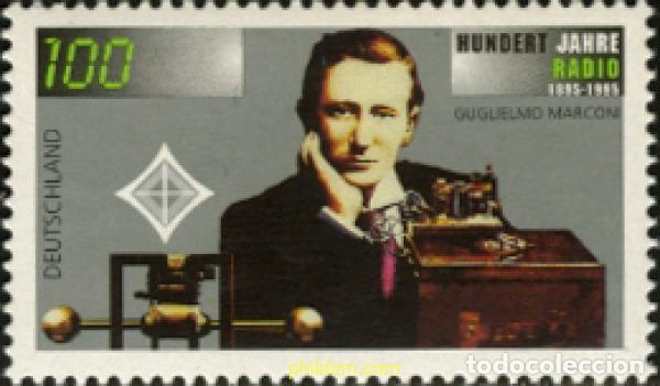 Sellos: 146417 MNH ALEMANIA FEDERAL 1995 CENTENARIO DE LA RADIO
